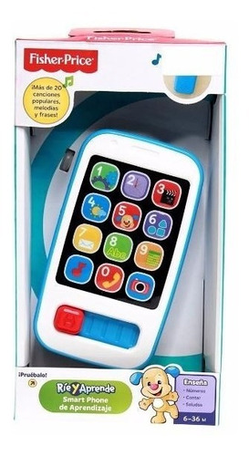 Fisher Price Telefono Smartphone Celular De Aprendizaje Bebe