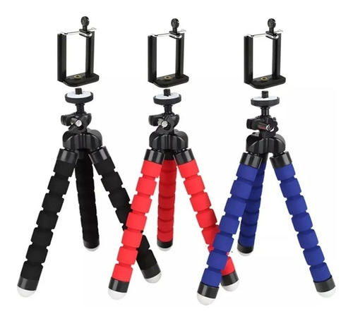 Imagen 4 de 5 de Tripode Celular Fotografia Selfie Flexible Camaras Boedo