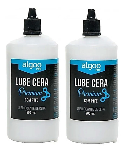 Imagem 1 de 6 de Lubrificante Algoo Lube Cera Premium 200 Ml (cx Com 2 Und)