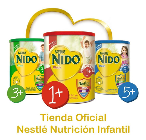 Leche Nido 1 + Protectus® 1600g Pack X4 Tarros