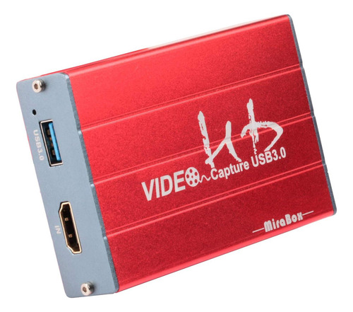 Mirabox Capture Card, Usb 3.0 Hdmi Game Capture Of