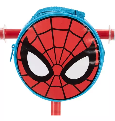 Monopatín Scooter Niño Spiderman Marvel 3 Ruedas Marca Huffy