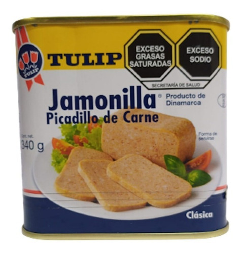 Tulip Jamonilla Picadillo De Carne Clasica Lata 340gr 