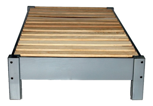 Base De Cama Matrimonial Reforzada Aluminio Desarmable