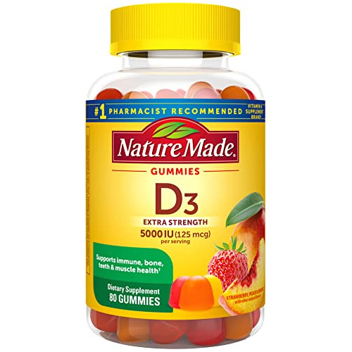 Natural Made Extra Strength Vitamin D3 5000 Ui (125 Yyps7