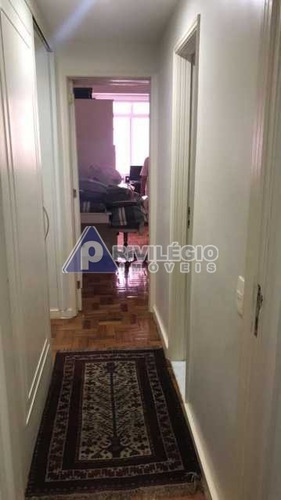 Apartamento À Venda, 3 Quartos, 1 Suíte, 1 Vaga, Copacabana - Rio De Janeiro/rj - 18099