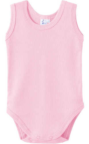 Body Bebê Curto Regata Verão 100% Algodão Kit 7 Peças