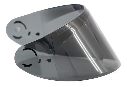 Imagem 1 de 3 de Viseira Injetada 2.2mm Capacete Nasa Ns 701 Nzi Trendy Fumê