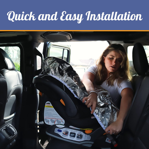 Protector Para Silla De Bebes De Automovil Protege Del Calor