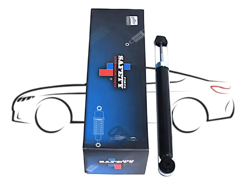 Kit 4 Amortiguadores C/ Bases Del Tras Ecosport 2004-2012