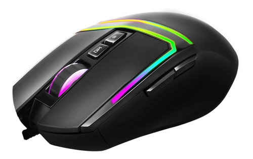 Mouse Gamer Xtrike Me Rgb 6400dpi Ajustable Cable Acordonado