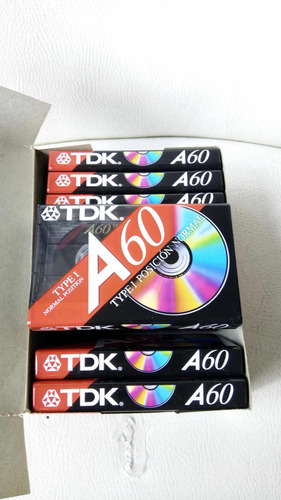 Cassette Tdk A60 Nuevos
