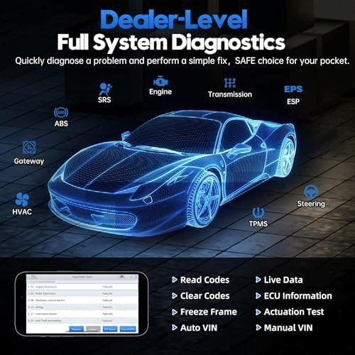 Escáner Inalámbrico Obd2 Xtool Anyscan A30m Para Android Y I