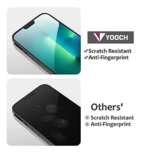 Imagen 4 de 8 de Paquete De 2 Yooch Protector De Pantalla Anti-luz Azul Vidri
