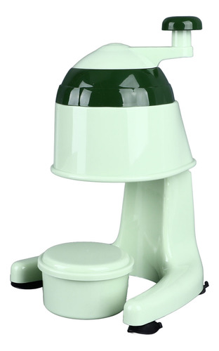 Máquina De Barbear Manual Hand Crank Ice Shaver, Fácil De Us