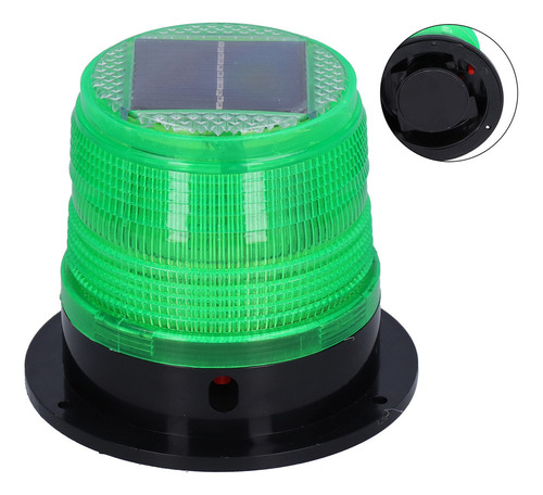 Luz Led De Energía Solar Intermitente Con Base Estroboscópic