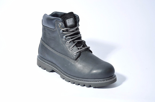 Bota Corta Hombre Borcego De Cuero Cat Art: Bruiser