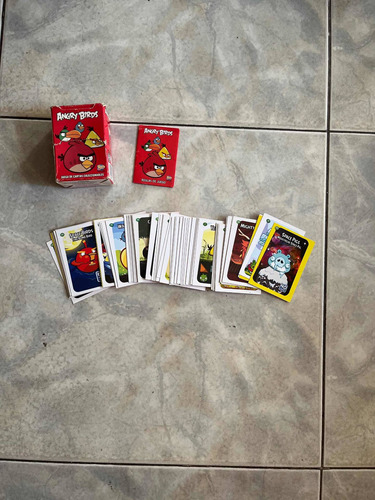 Cartas De Angry Birds (80) Edición Roja