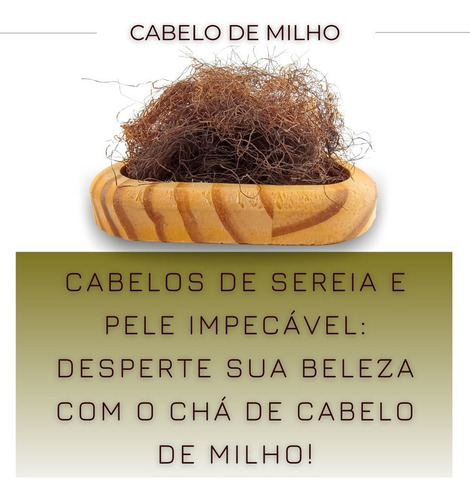 2 Pacotes Chá De Cabelo De Milho-autêntico Natural P Chá