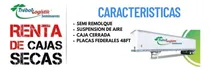 Comprar Renta De Remolque Cajas Secas 48 Pies Puertas De Libro