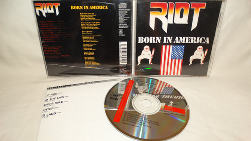 Riot - Born In America (cbs/sony Japan)