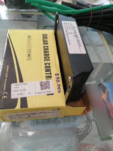 Imagen 3 de 5 de Controlador Solar Smart 50 A Alta Eficiencia Medidor Energía