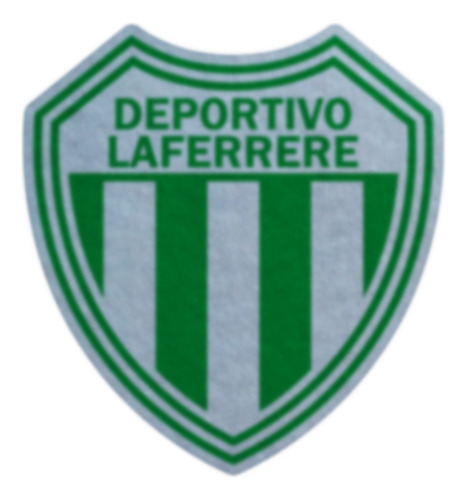 Parche Escudo Felpa Para Coser 8cm Set X4 Futbol Arg001 Deportivo Laferrere Deportivo Laferrere