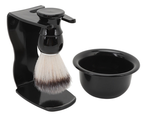Escovas De Barbear Masculinas 3 Em 1, Escova Bowl Stand, Fác