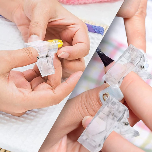 Set Accesorios De Uñas De Polygel Para Manicura Tips Pinzas