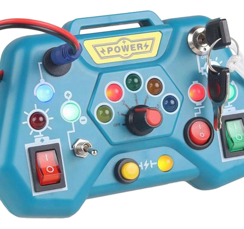 A Tablero Ocupado Con Led, Juguete Educativo Viaje Para