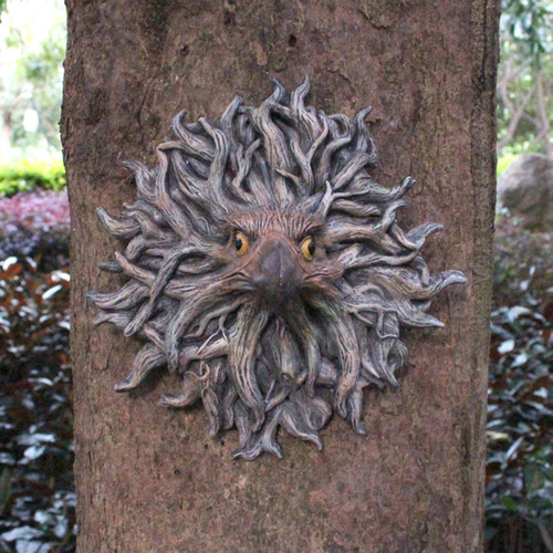 2x Águila Jardín Árbol Estatua Colgante Decoración De