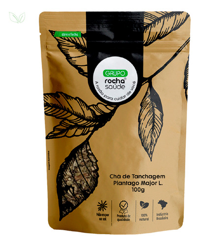Tanchagem Chá 100% Natural Sem Agrotoxicos 30g