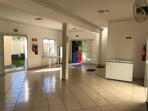 Apartamento Com 2 Dormitórios À Venda, 52 M² Por R$ 190.000 - Cond. Spazio Aramis - Jardim Progresso - Americana/sp - Ap0396