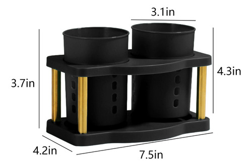 Caja De Utensilios Extraíble W Con Doble Corte, Escurridor,