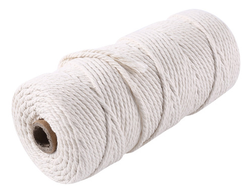 Cordón De Algodón Macramé De 3 Mm Con Cuentas De Macramé, Cu