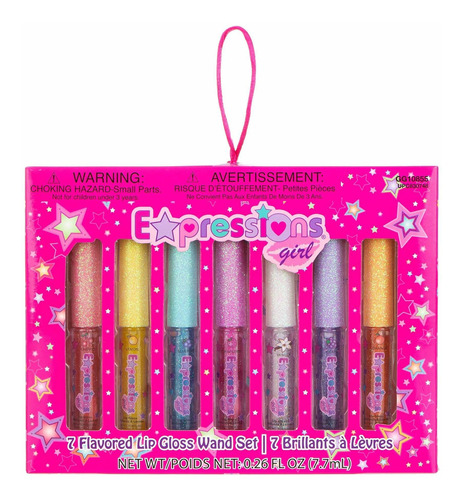 Conjunto De Labios Con Sabor A Labios Expressions Girl / 7 P