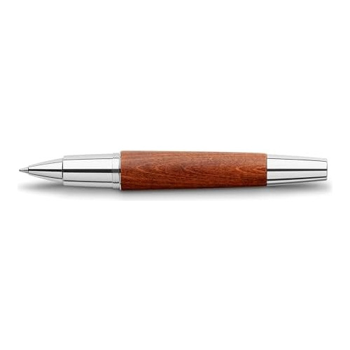 Pluma Rollerball De Madera Color Marrón Emotion
