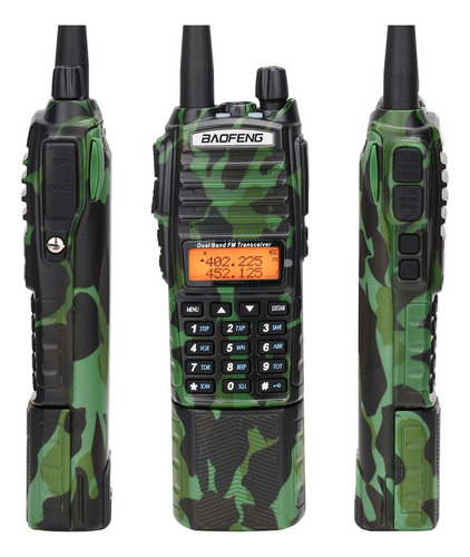 Radio Walkie-talkie Baofengu V82 Uhf/vhf 128 Canales Camufla