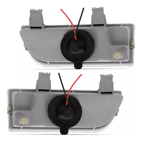 Imagem 2 de 5 de Kit Farol Milha Saveiro 87 A 94 Quadrado + Ultra Led Full