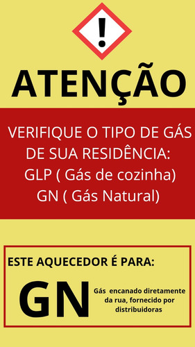 Aquecedor De Agua A Gás Rinnai Digital 17 Litros Reu E17