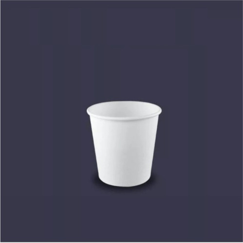 Vaso De Papel Encerado Blanco De 4oz, 1000 Piezas