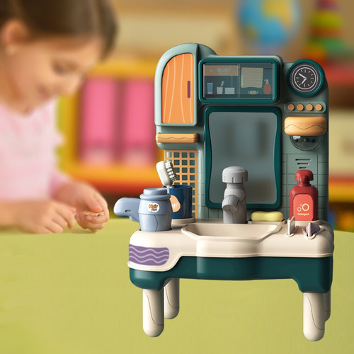 Juguetes Educativos For Niños, Juego De Lavabo Con Agua