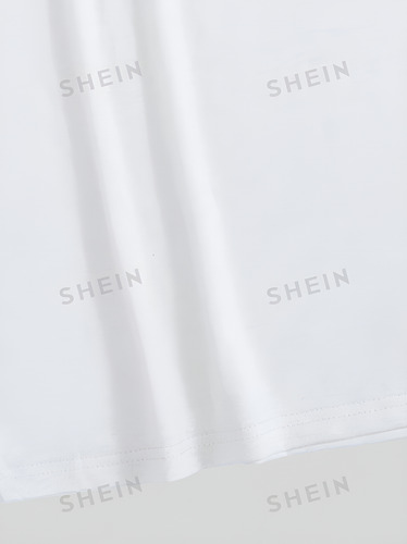 Shein Remera Hombre Romwe Street Life Oversized