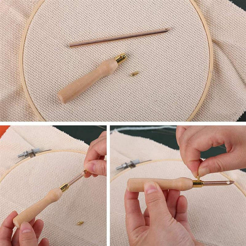 10 Piece Embroidery Diy Knitting Kit Set