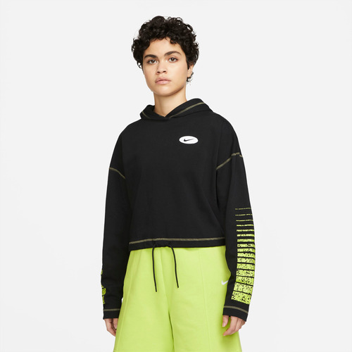 Remera Para Mujer Nike Sportswear Icon Clash Negro