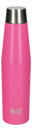 Botella Térmica Rosa Barbie Doble Capa Medio Litro Color Fucsia