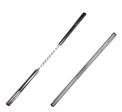 Palo de combate Nunchaku Chaco Ninja y militar de metal