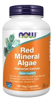 Comprar Algas Minerales Rojas Now 180 Cápsulas Vegetales