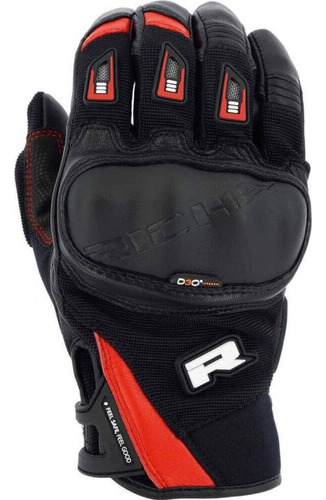 Guantes Moto Richa Magma 2 Mesh Cuero Protección D3o®