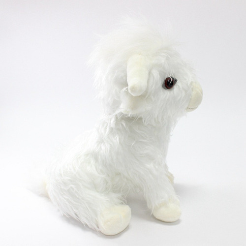 Blanco Highland Cow Peluche Muñeca Juguete Cumpleaño Regalo